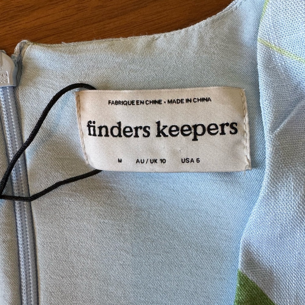 Finders Keepers Fruit Print V-Neck Mini Dress - Picture 13 of 13